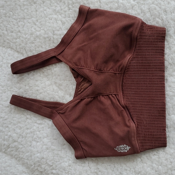 Free People Other - Free People Scoop Neck Good Karma Bra
